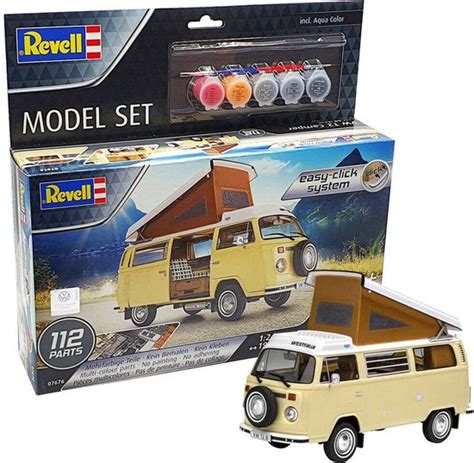 Revell Volkswagen T Camper Bus Easy Click System Model