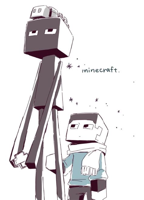 pin by mackie ron on minecraft endermen minecraft art minecraft anime cute drawings