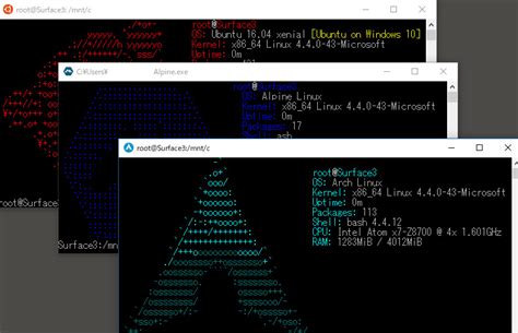 Enabling windows subsystem for linux using settings. Arch Linux działa teraz w Windows 10