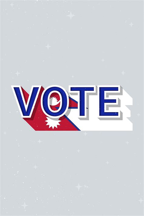 Nepal Election Vote Message Democracy Free Photo Rawpixel