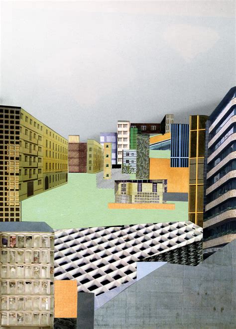 Julia Ritson Photomontage 2 1990 Brick Architecture Architecture