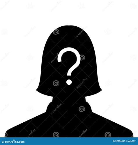 Anonymous Female Profile Picture Royalty Free Stock Images Image