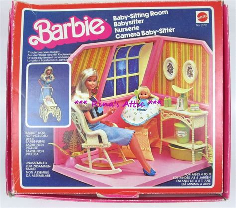 Barbie Baby Sitting Roomnursery By Mattel Canada 1977 Mattel
