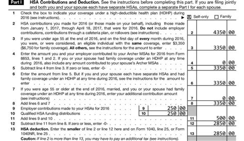 The employer contribution has been growing each year. How to Handle Excess Contributions on Form 8889 | HSA Edge