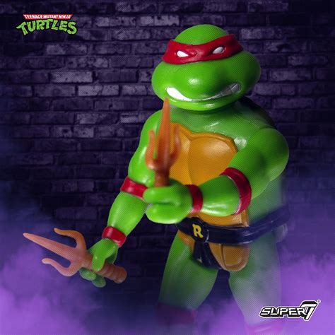 Teenage Mutant Ninja Turtles Reaction Figures By Super7 The Toyark News