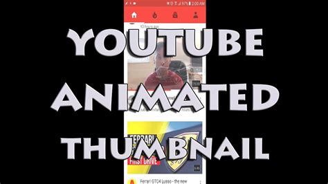 New Youtube Feature Animated Thumbnails Youtube