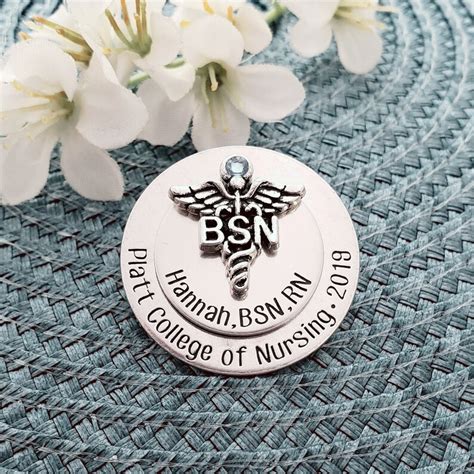 Bsn Nursing Pin For Pinning Ceremony Bsn Pin T For Etsy