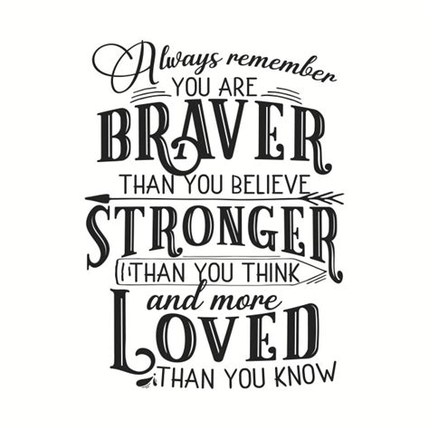 There is a mistake in the text of this quote. Always remember you are braver than you believe - Get Well Soon - Kids T-Shirt | TeePublic