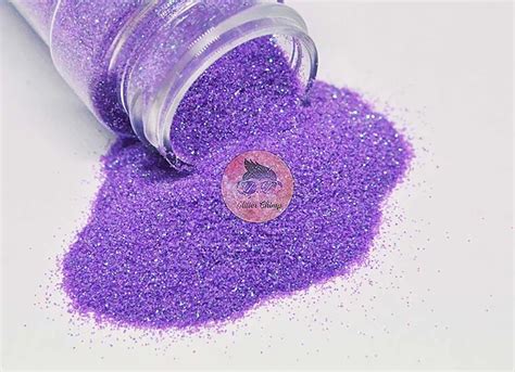 Purple People Eater Ultra Fine Rainbow Glitter Vinyl Cottage