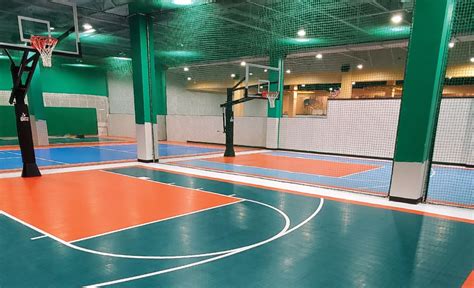 Indoor Basketball Court Flooring Durable And Easy To Maintain Versacourt