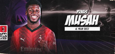 Yunus Musah New Signing Of Ac Milans Transfer Market The Official
