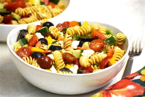 Rainbow Pasta Salad Gypsyplate