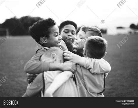 Junior Football Team Image And Photo Free Trial Bigstock