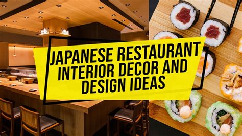 Japanese Restaurant Interior Decor And Design Ideas 34 Examples For