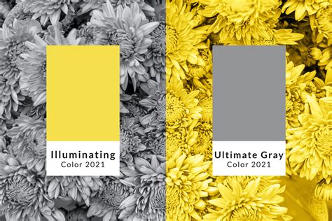 Illuminating And Ultimate Grey Are Colors Of The Year For 2021