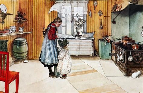 Carl Larsson 18531919 Swedish Painter When A Woman