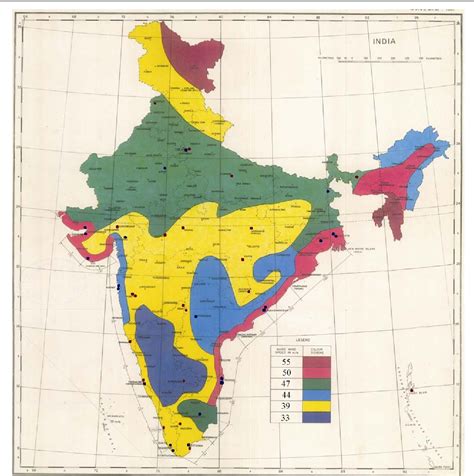 Figure From Basic Wind Speed Map Of India With Long Term Hourly Wind