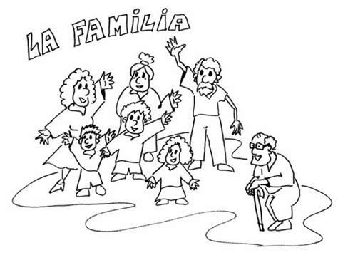 Imágenes para escuelas y educación | familia, familia, familias, familiares, personas, persona ﻿ dibujos para colorear familia. Imágenes del Día de la Familia para pintar, colorear e imprimir el 15 de Mayo | Información imágenes