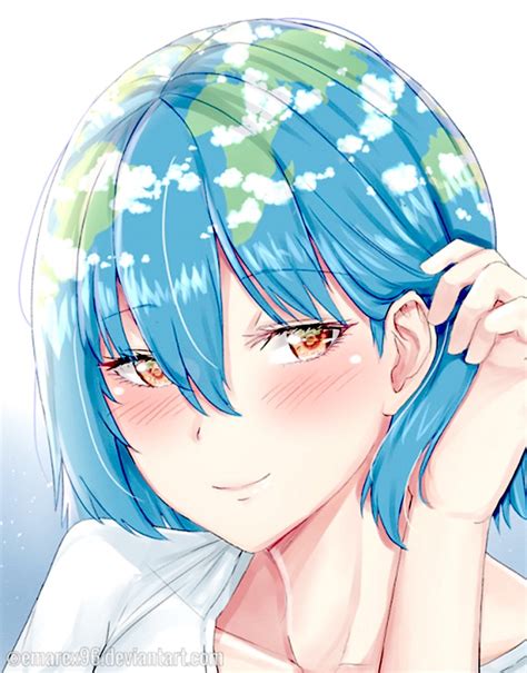 Earth Chan Personification Page 2 Of 9 Zerochan Anime Image Board