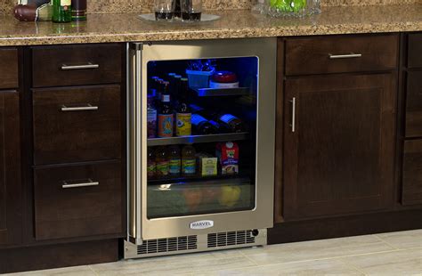 Freestanding fridges can vary in size. Marvel Refrigerators: Innovative Food and Beverage ...