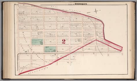 Hoboken Plate E David Rumsey Historical Map Collection