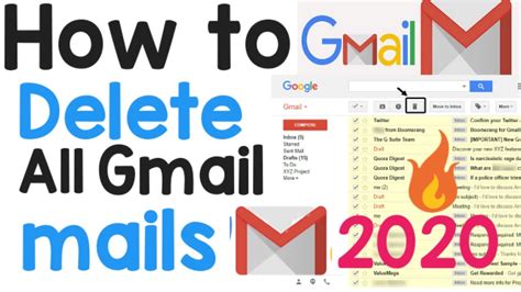 Delete All Mail In Gmail 2020 How To Delete All Gmail Inbox Message