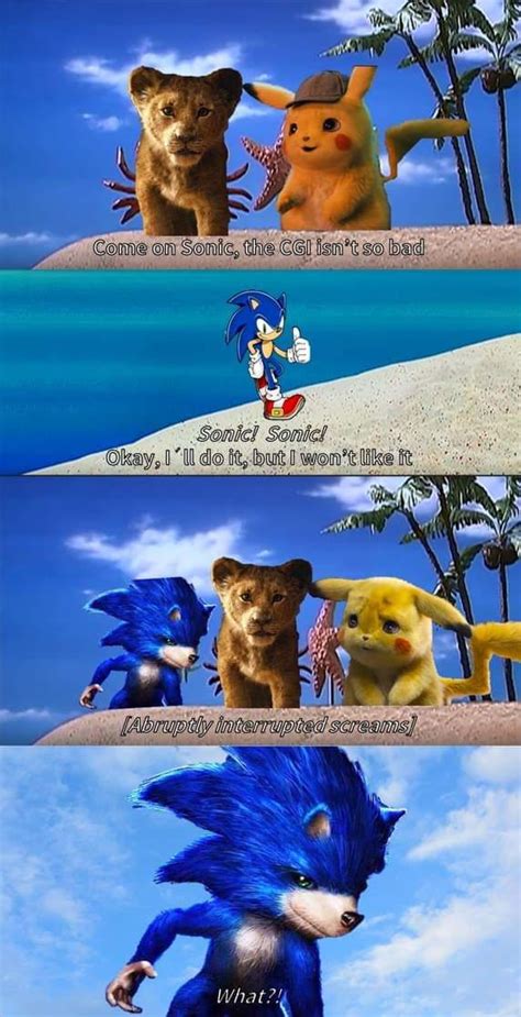 Sonic The Hedgehog Movie Poster Meme By Delightfuldiamond7 On Deviantart