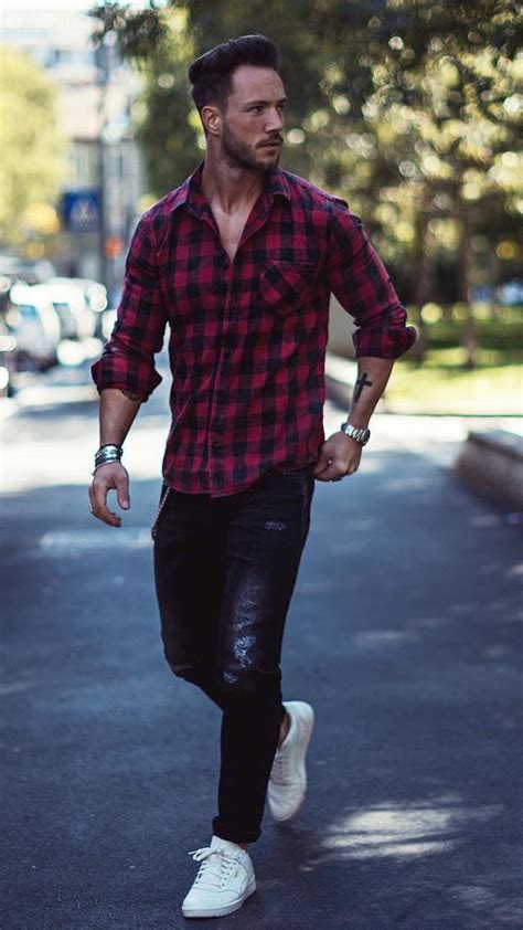5 check shirt outfits for men lifestyle by ps