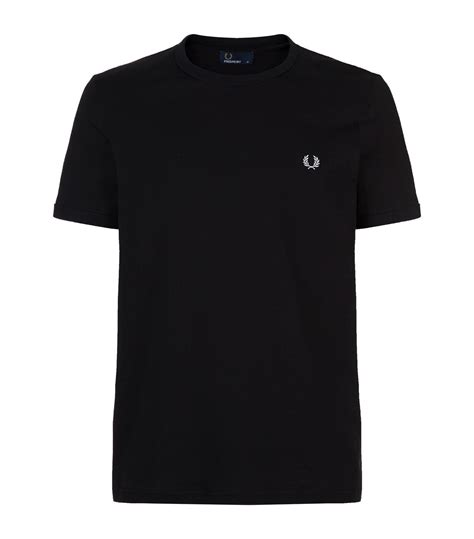 Lyst Fred Perry Ringer T Shirt In Black For Men Save 46