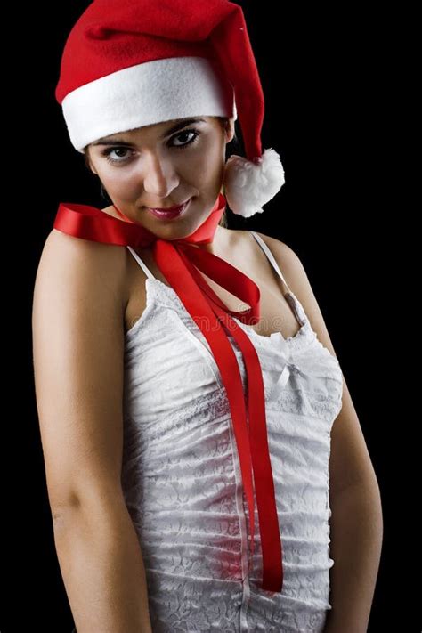 Christmas Woman Stock Photo Image Of Holiday Fashion 7233586