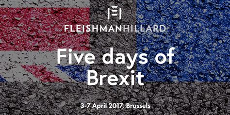 Fivedaysofbrexit Fleishmanhillard In The European Union