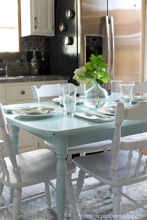 When people think about making changes to their home, either one or two rooms or the entire space, most often they imagine color. How To Paint a Table Correctly - Painted Furniture Ideas