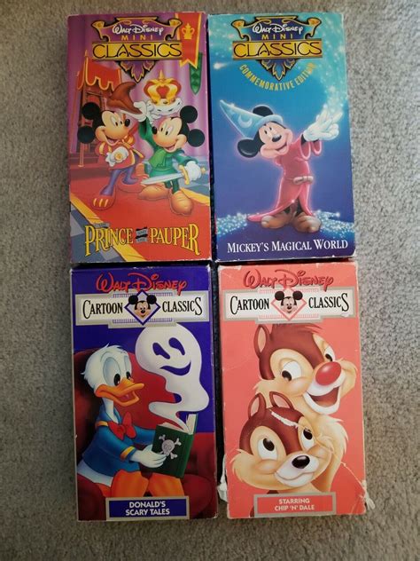 Disney VHS Classic Animation Cartoons 4 Ugel01ep Gob Pe