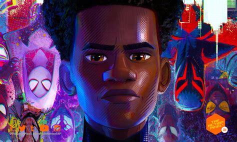 Spider Man Across The Spider Verse Turns Miles Morales World Upside Down In New Poster The