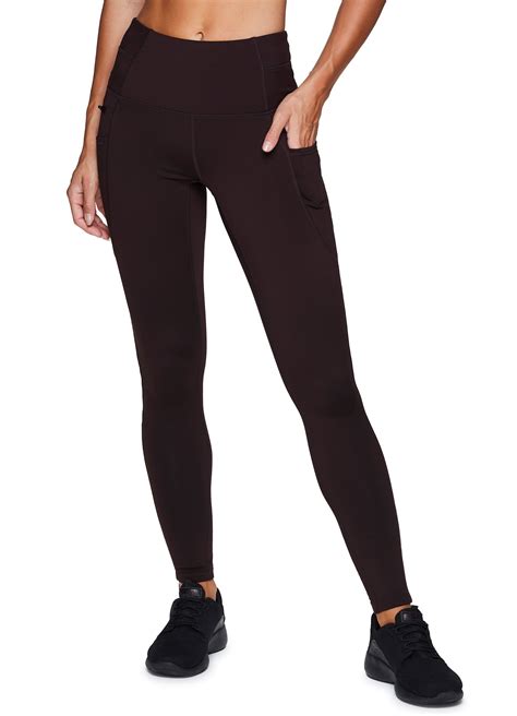 Clothing Rbx Active Womens Power Hold High Waist Athletic Leggings With Pockets Sports