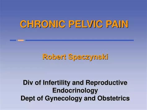 Ppt Chronic Pelvic Pain Powerpoint Presentation Free Download Id