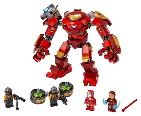 Lego Marvel Hulkbuster 76164 Iron Man Helm 76165 En Avengers Tower