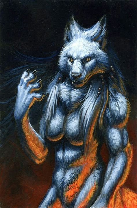 Pin By Amanda Retherford On Female Werewolves Werewolf Werewolf Art Anthro Furry