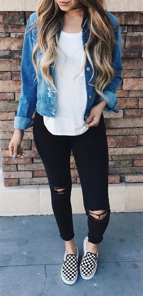 40 Must Have Fall Outfits To Copy Asap Black Jeans Outfit Cool