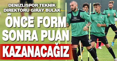 Denizlispor Tuzlaspor maçının hazırlıklarını sürdürdü denizlihaber