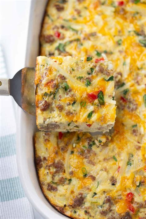 Check spelling or type a new query. Sausage Hashbrown Breakfast Casserole (Gluten-Free ...