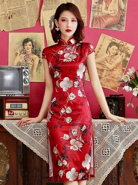 cheongsam revival chinese dress modern chinese style dress traditional chinese dress