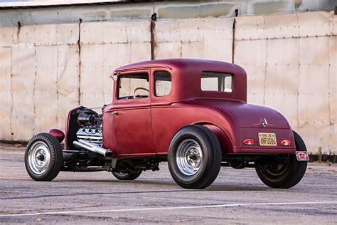 1931 Ford Model A Coupe Is Resurrected Into A Very Traditional Hemi