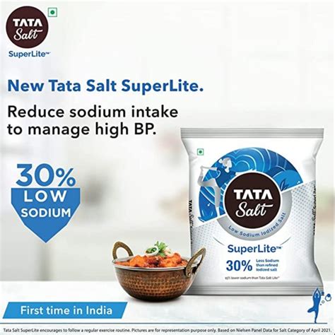White Crystal Tata Salt Superlite Packaging Type Pouch Packaging Size 1 Kg At Rs 200kg In