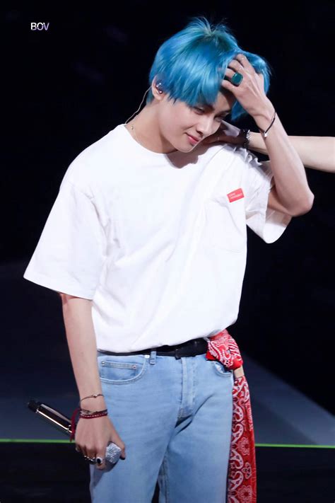 And it taehyung hair colors change from time to time. Taehyung blue hair pt 3 | ARMY's Amino