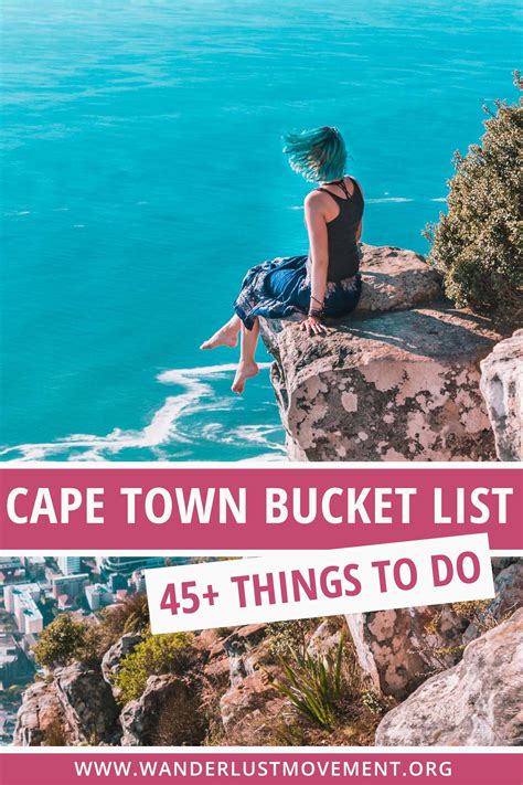 50 Things To Do In Cape Town A Locals Guide Cape Town Travel