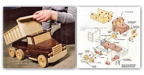 Wooden Toy Truck Plans With Images