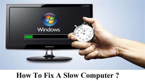 How To Fix A Slow Computer How To Speed Up Windows 10 Laptop Also