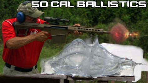 .50 cal lead bullet found in: BARRETT .50 CAL vs. BALLISTICS GEL! 50 BMG ballistics ...