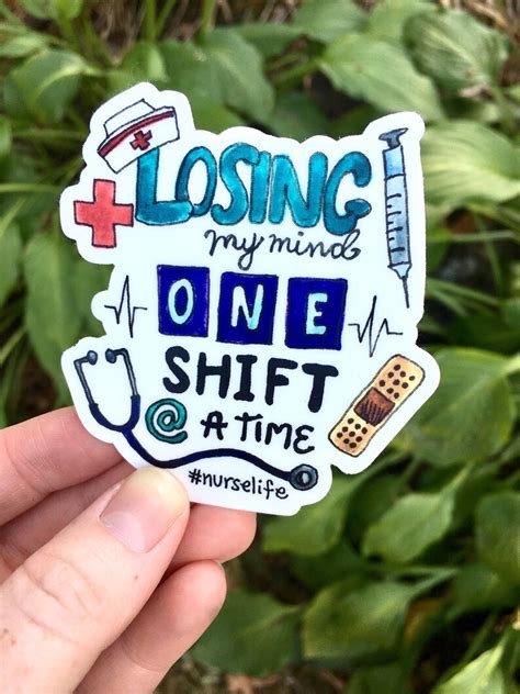 Nurse Medical Healthcare Vinyl Sticker Decals Dishwasher Safe Etsy